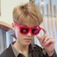 YT4 Mực Trò Chơi Kính Mát Thời Trang Phổ Biến Kính Sinh Nhật Kính Chúc Mừng Năm Mới Kính Dự Tiệc Kính Cosplay Ảnh
