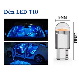 Bóng Led T10 Siêu Sáng , Đèn Led & T10 Lắp Mặt Đồng Hồ, Demi  , Xi Nhan Xe Máy , Ô Tô  -  Đủ 7 Màu