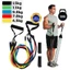 BỘ 5 DÂY KHÁNG LỰC TẬP GYM - Tập Mông, Chân, Tay Hiệu Quả