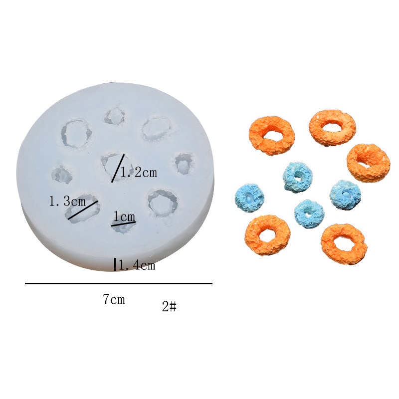 Khuôn silicone Làm Bánh Kẹo Mềm/Sô Cô La/Kẹo Mềm Hình Trái Tim/Ngôi Sao DIY