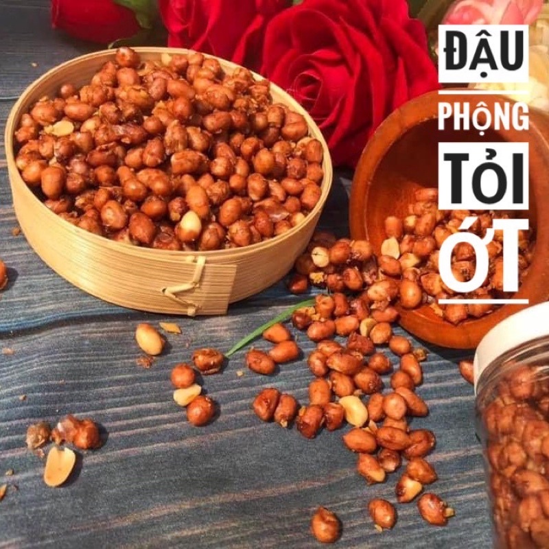 Đậu phộng tỏi ớt (500g) ⚠️Lẻ = Sỉ ⚠️[FREE SHIP]TỪ ĐƠN 50K, [Loại Đặc Biệt] Hàng ngon nhà làm