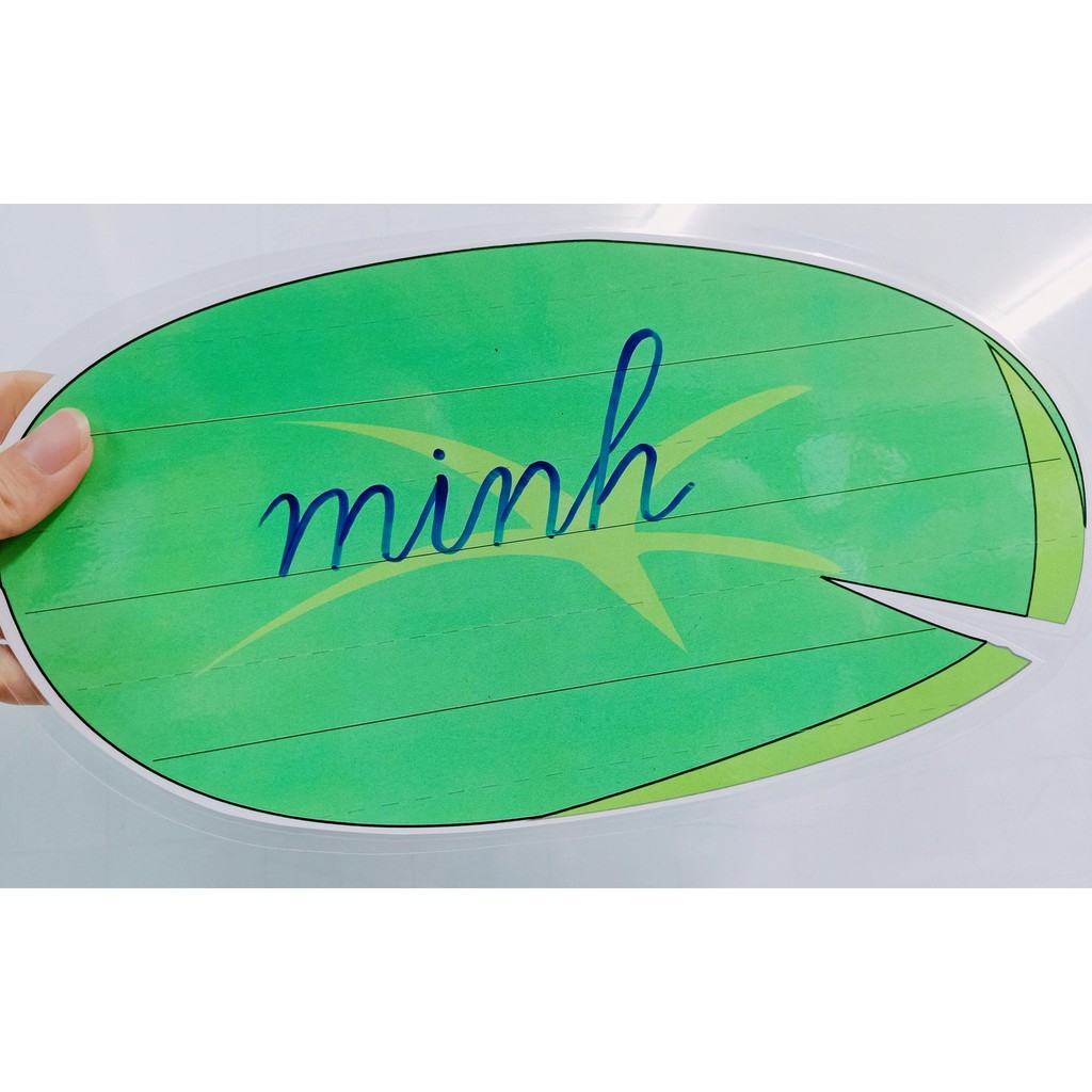Ếch & Lá sen handmade (Đồ Dùng Dạy Học MIKI)