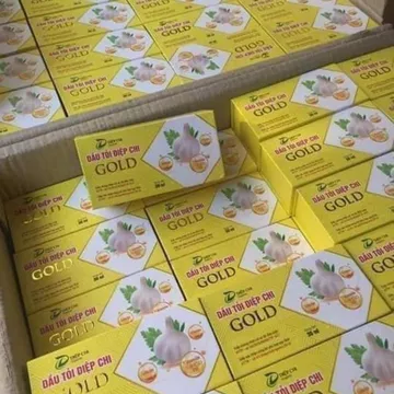 [CHÍNH HÃNG] Dầu tỏi Diệp Chi Gold Combo 5 hộp