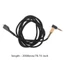 Cáp tai nghe chơi game Nylon BTM 3 5mm dài 2M cho Arctis 3 5 7 9X