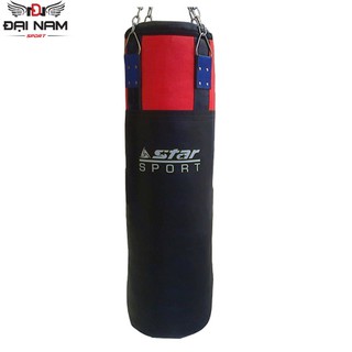 Bao Cát Đấm Bốc Boxing 100cm Da 3 Lớp Nhồi Sẵn Chính Hãng Đại Nam Sport + Kèm Xích Treo