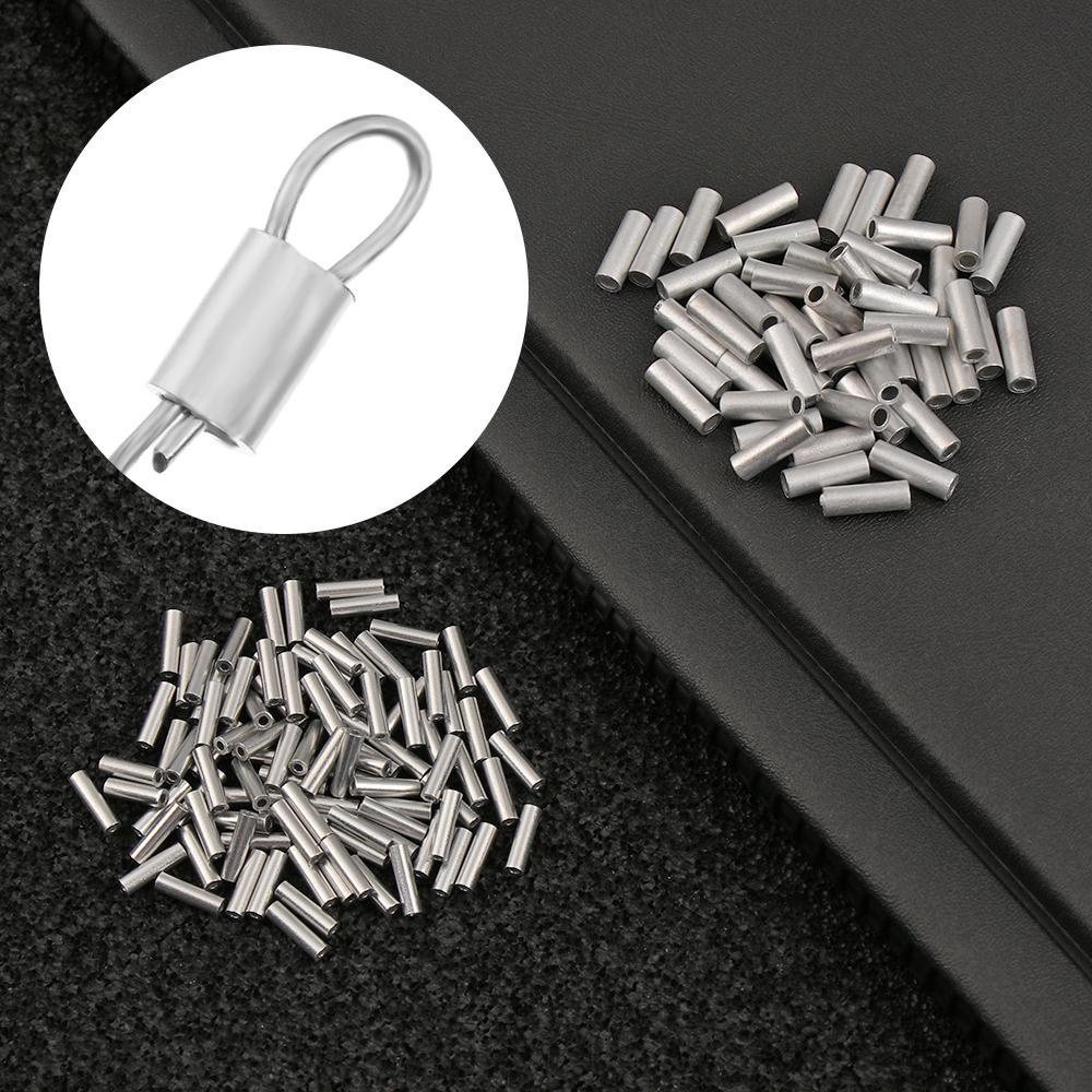 Hobbyin 100 cái/lốc dây uốn tay áo kết nối di động nhôm chất lượng cao