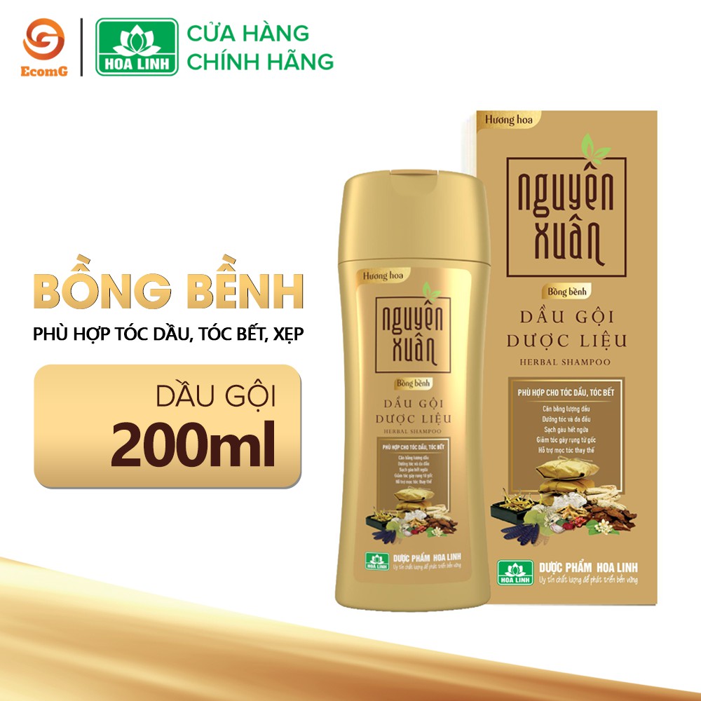 Ảnh Combo Dầu gội và dầu xả Nguyên Xuân vàng dưỡng tóc bồng bềnh NX5, dầu gội dược liệu Nguyên Xuân cho da dầu giảm bết 2