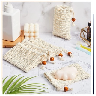 Túi Lưới Đựng Xà Phòng Rửa Tay Giá Đỡ