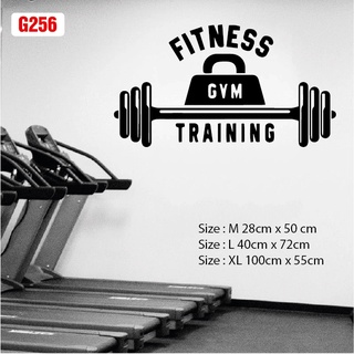 Decal dán tạo động lực, tăng nổi bật trong phòng Gym P17