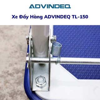Xe đẩy hàng gấp gọn nhập khẩu ADVINDEQ TL-150 - tải trọng 150kg - độ dày sàn 1mm - bảo hành 12 tháng