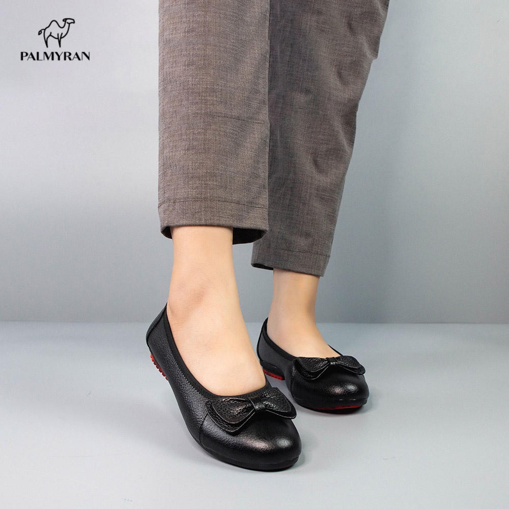 Giày Bệt Nữ Da Bò Cao Cấp Palmyran ST39D Bảo Hành 1 Năm