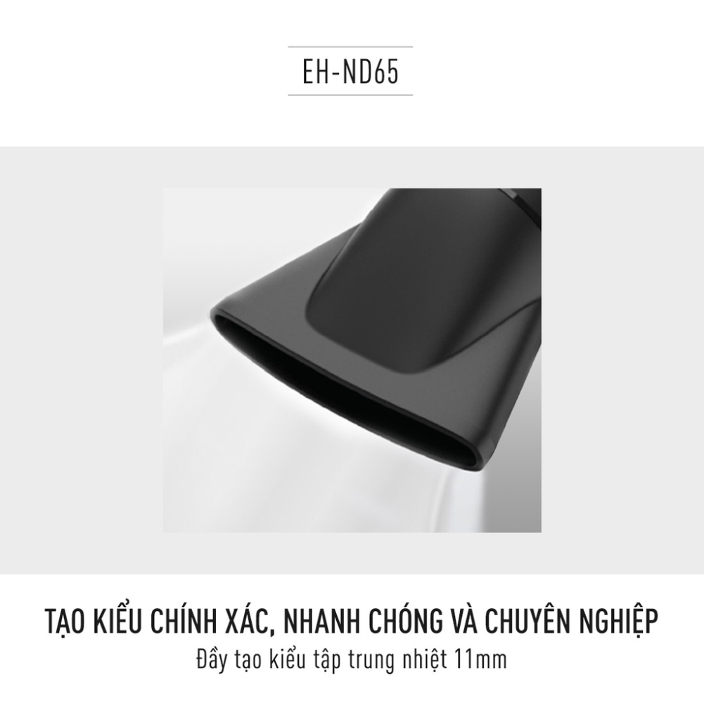 Ảnh Máy sấy tóc Panasonic EH-ND65-K645 – Công suất tương đương 2300W – Sấy nóng lạnh –  Đầu sấy tạo kiểu 11mm 2