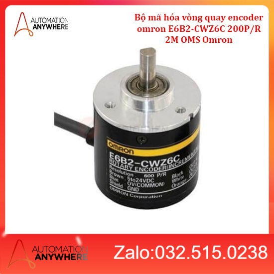 Bộ Mã Hóa Vòng Quay Encoder Omron E6b2 Cwz6c 200pr 2m Oms Omron Shopee Việt Nam