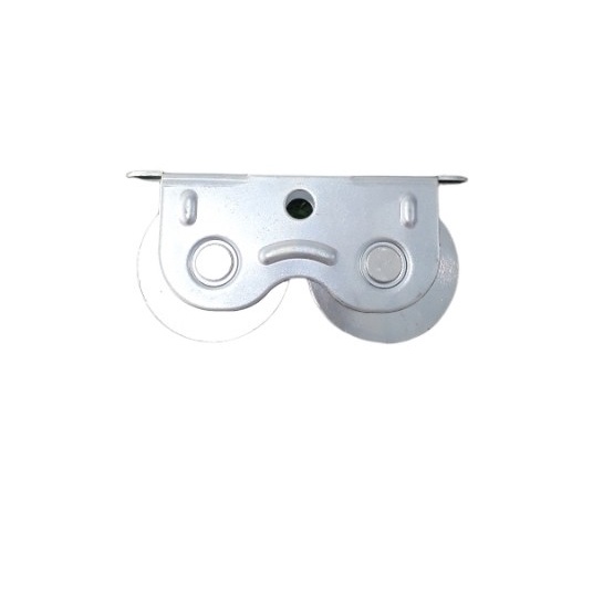 Bánh xe đôi cổng lùa UV80, bánh xe dùng được cho cả ray V và Ray U