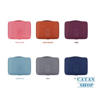 Túi Đựng Mỹ Phẩm Du Lịch Hàn Quốc ,chống thấm xếp gọn,đồ trang điểm,make up,dầu gội trong vali Bag DL04