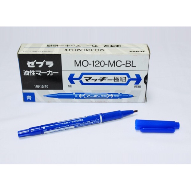 Bút lông dầu Zebra Mo.120 ( 10 cây ) | Shopee Việt Nam