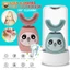 Bàn chải đánh răng điện tự động hình chữ U 3 tốc độ chống thấm nước họa tiết hoạt hình dễ thương cho bé 2-15 tuổi