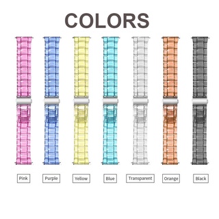 Dây Đeo Bằng Nhựa Trong Suốt Dày 20mm Cho Đồng Hồ Thông Minh Huami Amazfit Bip 3 Pro Lite S U Pop / GTS3 GTS 2e GTS2 mini