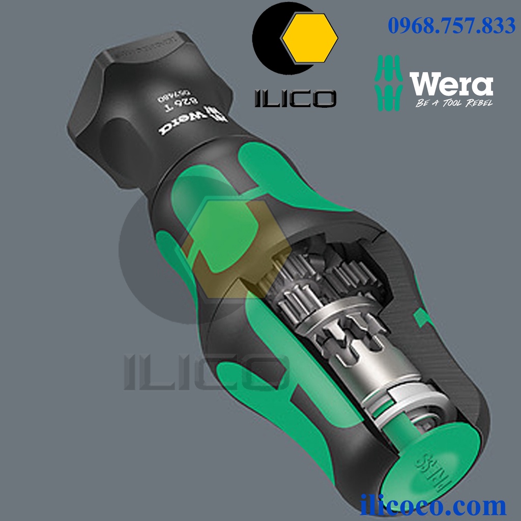 Cán Tua Vít 05057480001 Wera 826 T Kraftform Turbo x4 ILICO Shopee Việt Nam