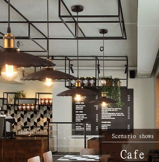 AIMI Vintage Sắt Nghệ Thuật Mặt Dây Chuyền Ánh Sáng Trần Droplights Nhà Hàng Ăn Thanh Phản Đèn Chùm Công Nghiệp Mỹ Retro Treo Đèn