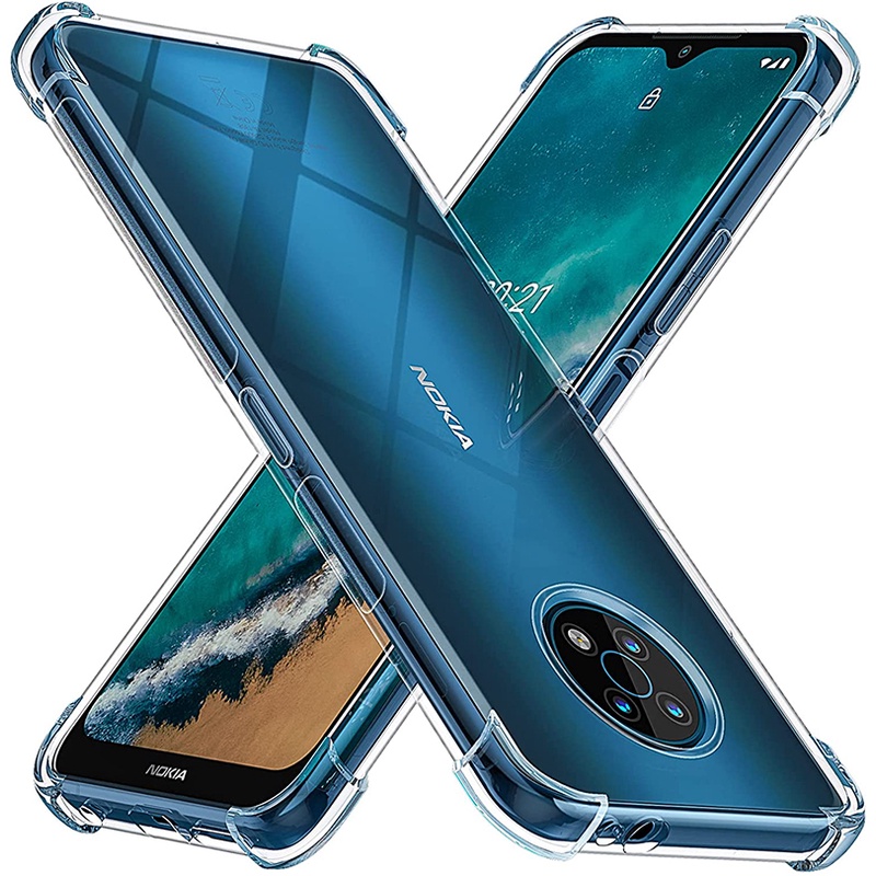 Ốp Điện Thoại TPU Gel Mềm Trong Suốt Chống Sốc Cho Nokia G50 G300 G20 G10 XR20 X20 X10 C30 C01 Plus
