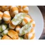 500g viên hải sản nhân trứng cá nhím (hàng Việt Nam) màu cam