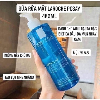 SỮA RỬA MẶT LAROCHE POSAY EFFECLAR GEL MOUSSANT