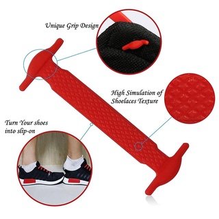 Set 16 Dây Giày Silicone Không Cần Buộc Tiện Lợi