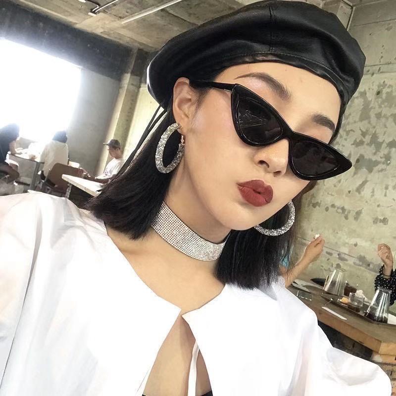 Kính mắt mèo cho bé đi nắng biển mùa hè đi biển gọng dẻo chống tia UV mẹ và bé