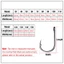 Set 100 Lưỡi Câu Bằng Thép Các Bon Chất Lượng Cao