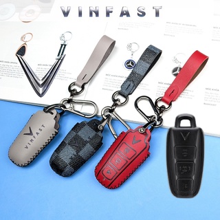 Bao da chìa khoá Xe điện Vinfast Klara S nhiều màu sắc (KLA Móc D)