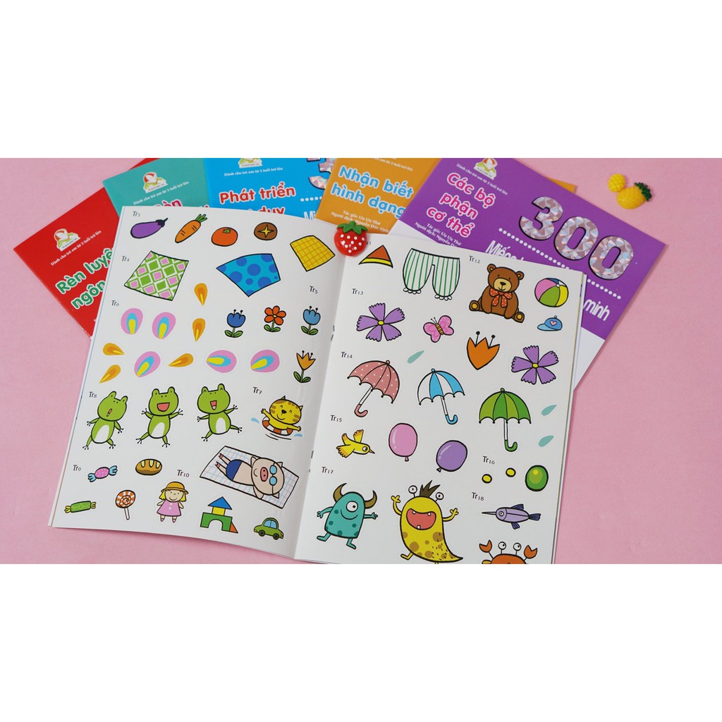 Ảnh SÁCH - 300 miếng bóc dán thông minh 4
