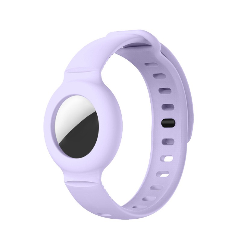 for  Airtag Silicone Band Bracelet Protective for Case Anti-Lost Wristband