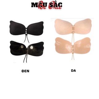 Miếng Dán Ngực Nữ Hình Cánh Tiên tạo khe siêu dính thiết kế dây rút MÃ P22 BC_CHIC LINGERIE