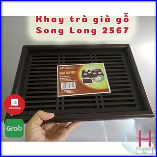 Song Long Plastic Khay Trà Đựng Ấm Chén Cao Cấp 2567 { H }