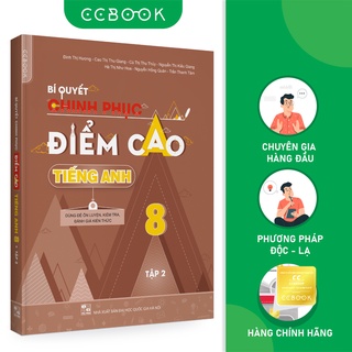 [Outlet S2] Sách - Bí quyết chinh phục điểm cao tiếng Anh 8 Tập 2 | WinBook