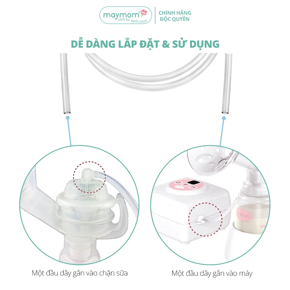 Mô tả Dây Hút Sữa Unimom Thương Hiệu Maymom, Không Chứa BPA, An Toàn 100%, Vệ Sinh Dễ Dàng - 6