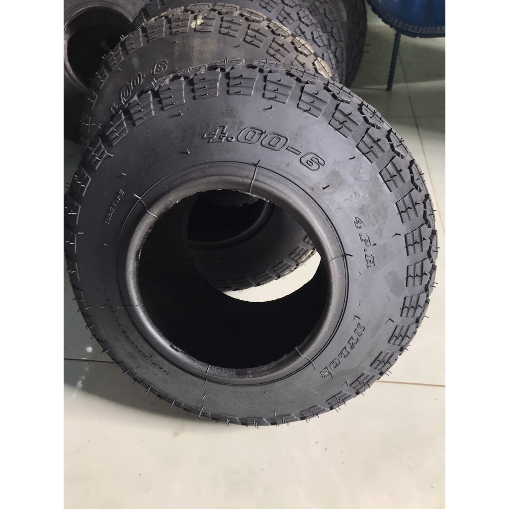 Lốp xe rùa/ vỏ xe rùa SỐ 4.00-6 loại tốt vỏ dày và vỏ bánh số 3.50-8 ...