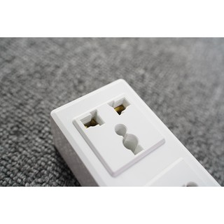Ổ điện  dây 3m nối dài 4 lỗ cắm chịu nhiệt nối dài công suất 2200W