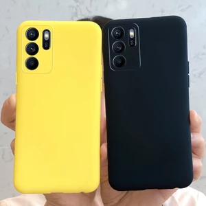 Ốp Lưng Màu Nhám Cho Điện Thoại OPPO Reno6 Z 5G CPH2237 Reno 6Z 5G 6.4 inch