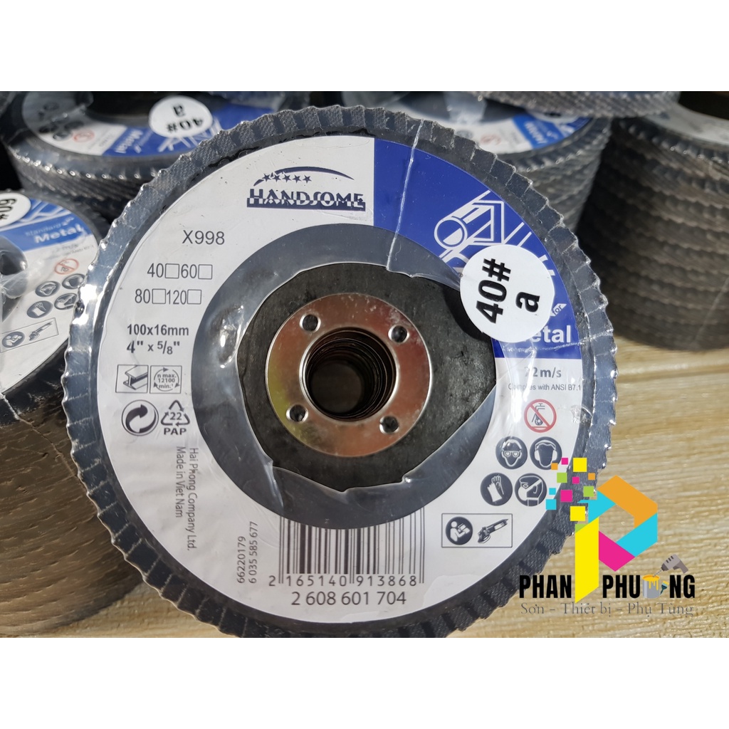 LỐC 10 BÁNH NHÁM XẾP HANDSOME #40, 60