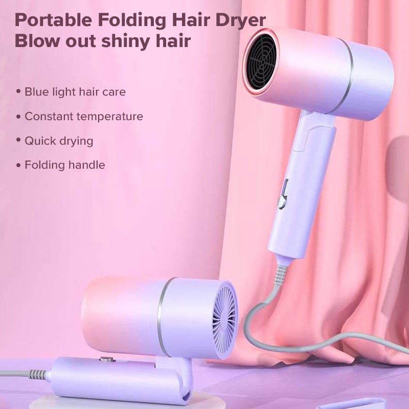 Ảnh Máy sấy tóc ion nano Ubeator nhiều màu sắc chăm sóc tóc chuyên nghiệp nhanh khô 1600W 4