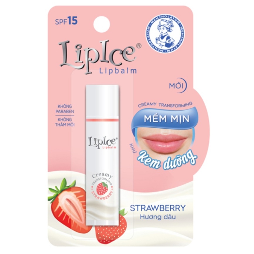 SON LIPICE DƯỠNG, LIPICE GIÓ SHEER COLOR TRÀ XANH, CAM THỎ 7