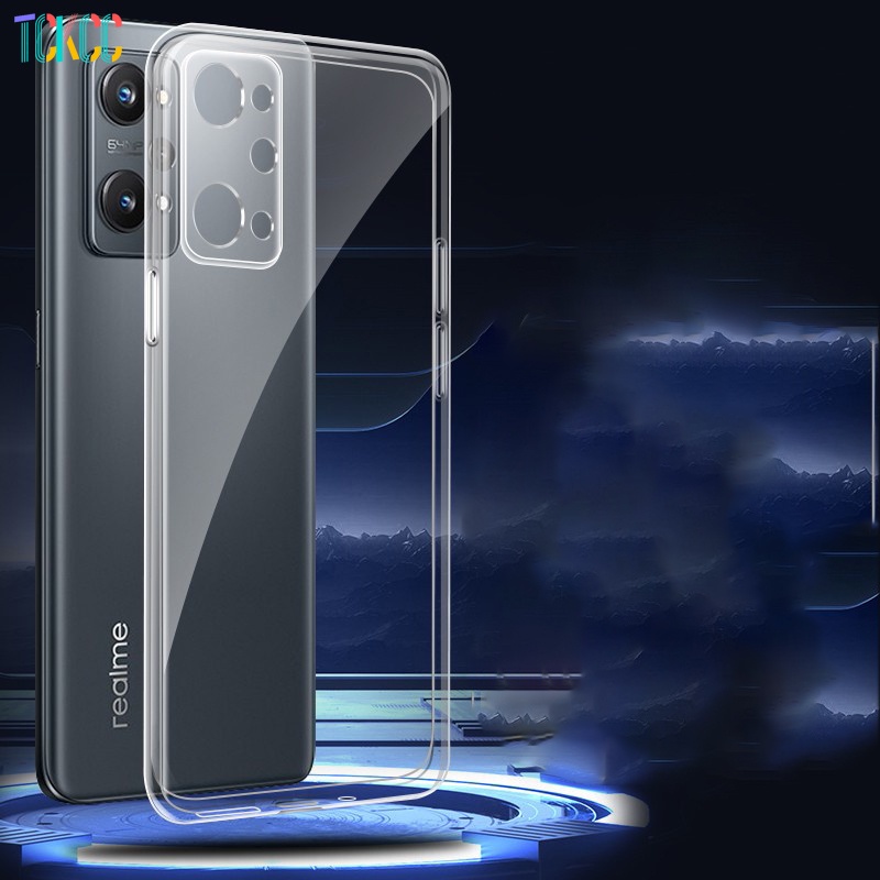 Ốp Điện Thoại TPU Dẻo Trong Suốt Siêu Mỏng Cho Realme Q5 Pro Q3S Q3T Q3i Q2i V25 V15 V13 V11 V5 V3
