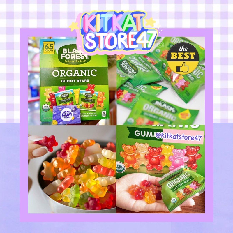 [ COSTCO ] KẸO DẺO GẤU ORGANIC GUMMY BEARS CÓ VITAMIN TỔNG HỢP Shopee
