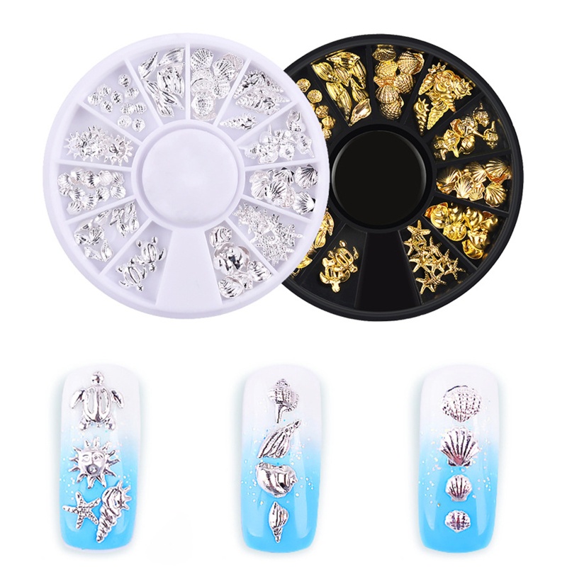 Yoi Chủ Đề Đại Dương Ngôi Sao Sao Biển Khuôn Chất Làm Móng Tay DIY Đề Can Trang Trí