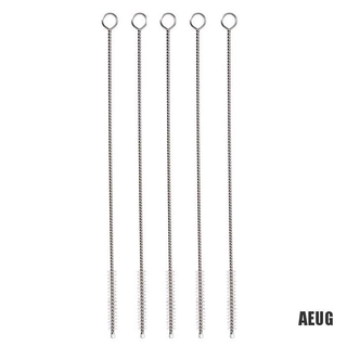 1 Cọ Vệ Sinh Ống Hút 17cm Bằng Thép Không Gỉ Có Thể Tái Sử Dụng Nhiều Lần
