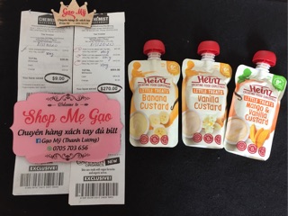 VÁNG SỮA HEINZ Custard Úc Date mới nhất T7/2021