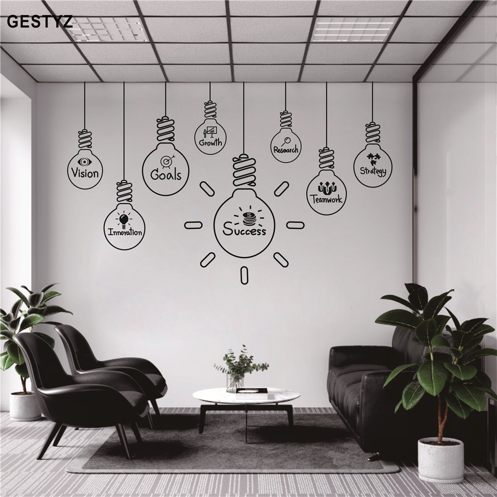 Đội Thành Công Làm Việc Decal Dán Tường Văn Phòng Dán Tường Vinyl Văn Phòng Nghệ Thuật Treo Tường Văn Phòng Lớn Dán Tường Động Lực Trích Dẫn Đội Làm Việc 149