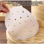 Set 100 tờ giấy nến tròn đục lỗ dùng cho nồi hấp, nồi chiên không dầu